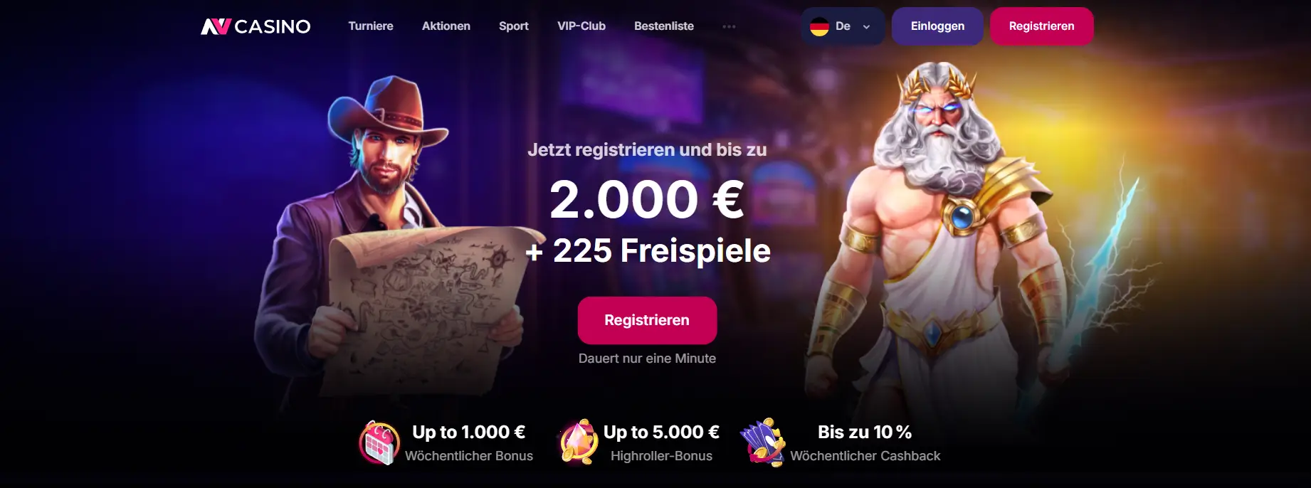 NV Casino Lobby Interface